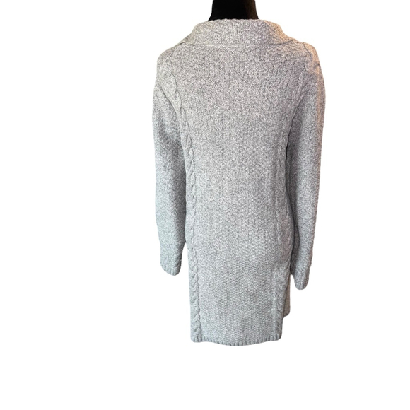 Women's Pendleton Gray Wool Double Breasted cardigan sweater Size 1X Fall Cozy - Picture 3 of 9